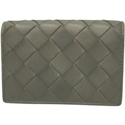 Pre-owned Clutches, female, , Size: ONE SIZE Pre-owned Leather wallets - Bottega Veneta Vintage - Modalova