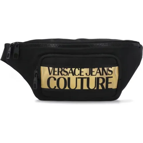 Schwarze Tasche für Männer , Herren, Größe: ONE Size - Versace Jeans Couture - Modalova