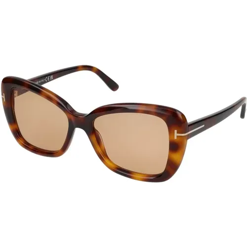 Sunglasses, unisex, , Size: 55 MM Stylish Sunglasses Ft1008 - Tom Ford - Modalova