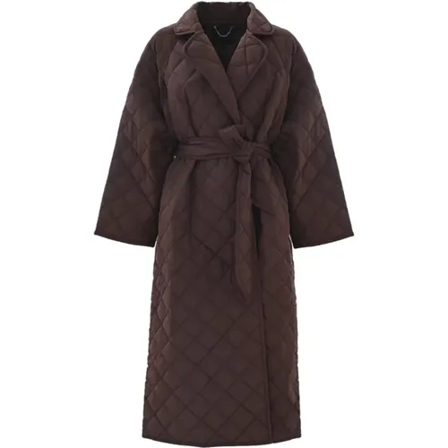 Belted Coats, female, , Size: XS Quilted Jacket with Matching Belt - Kocca - Modalova