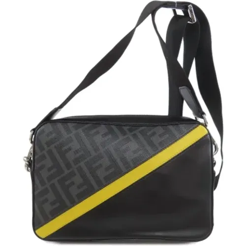 Pre-owned Cross Body Bags, female, , Size: ONE SIZE Pre-owned Plastic shoulder-bags - Fendi Vintage - Modalova