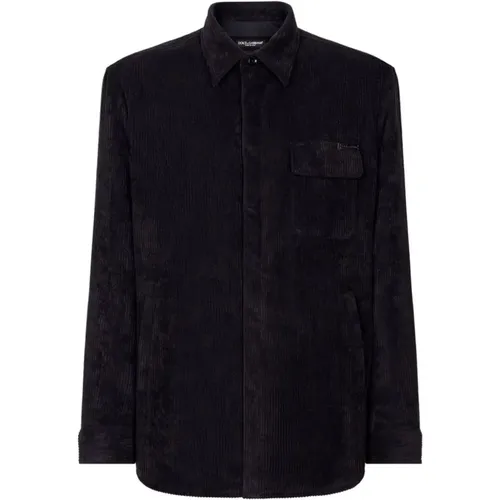 Shirts Aw24 Men's Clothing , male, Sizes: L, M, XL - Dolce & Gabbana - Modalova