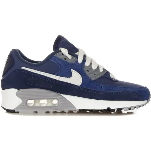 Sneakers, male, , Size: 5 1/2 US Premium Low Sneakers Obsidian/White/Navy - Nike - Modalova