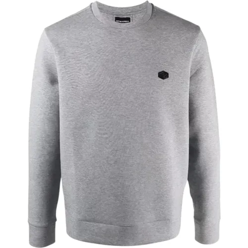 Grau Melierter Sweatshirt 8n1md1 1jhsz - Armani Exchange - Modalova