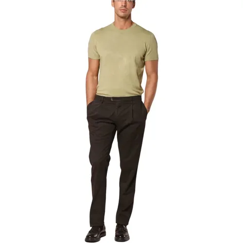 Genova Style Chino Hose aus Gabardine , Herren, Größe: L - Mason's - Modalova