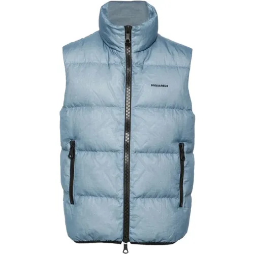 Stylish Gilet for Men , male, Sizes: L, M - Dsquared2 - Modalova