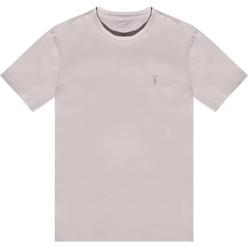 T-Shirt mit Brace-Logo , Herren, Größe: XL - AllSaints - Modalova