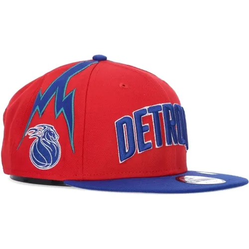 Caps, unisex, , Size: ONE SIZE Detroit Pistons Flat Visor Cap Nba21 - new era - Modalova