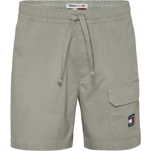 Bermuda Shorts für Herren , Herren, Größe: M - Tommy Jeans - Modalova