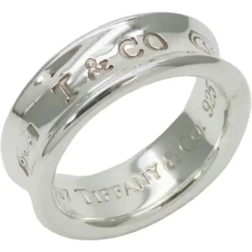 Pre-owned Jewellery, female, , Size: ONE SIZE Pre-owned Silver rings - Tiffany & Co. Pre-owned - Modalova