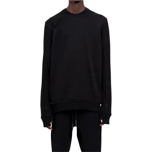 Crewneck Sweatshirt with Signature Detail , male, Sizes: M, 2XL - Boris Bidjan Saberi - Modalova