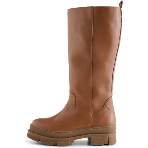 Olga High Leather Boot , female, Sizes: 8 UK, 5 UK - Shoe the Bear - Modalova