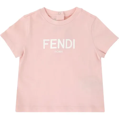 Fashionista Jersey T-Shirt Fendi - Fendi - Modalova