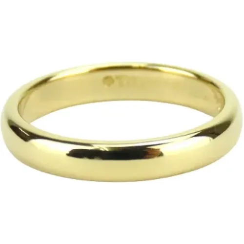 Pre-owned Jewellery, female, , Size: ONE SIZE Pre-owned Gold rings - Tiffany & Co. Pre-owned - Modalova