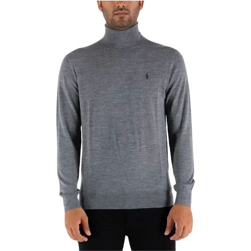 High Neck Sweater , male, Sizes: L - Ralph Lauren - Modalova