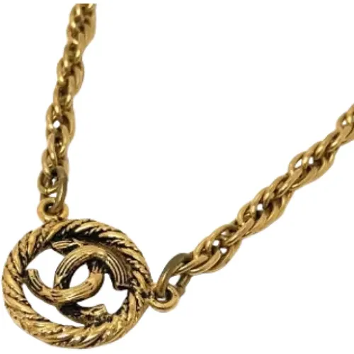 Pre-owned Jewellery, female, , Size: ONE SIZE Pre-owned Metal chanel-jewelry - Chanel Vintage - Modalova