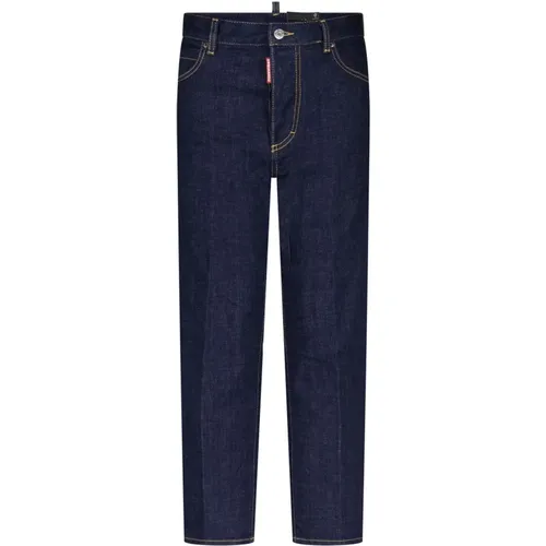 Modern Straight Jeans , male, Sizes: W34, W38 - Dsquared2 - Modalova