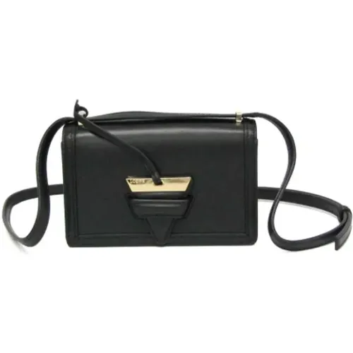 Pre-owned Cross Body Bags, female, , Size: ONE SIZE Pre-owned Leather shoulder-bags - Loewe Pre-owned - Modalova