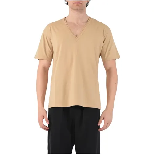 T-Shirts , male, Sizes: L, M, 2XL, S, XL - Mauro Grifoni - Modalova