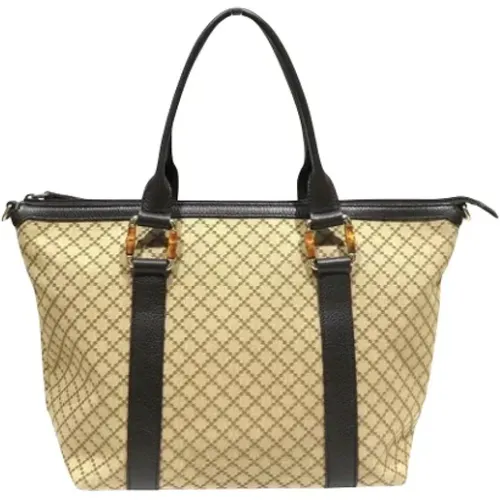 Pre-owned Canvas gucci-bags , female, Sizes: ONE SIZE - Gucci Vintage - Modalova