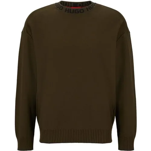 Crew Neck Sweater , male, Sizes: M, 2XL, L - Hugo Boss - Modalova