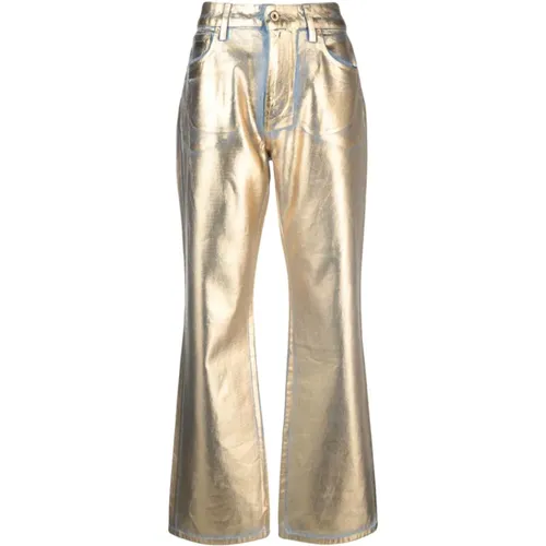 Stylish Trousers , female, Sizes: W27 - Paco Rabanne - Modalova