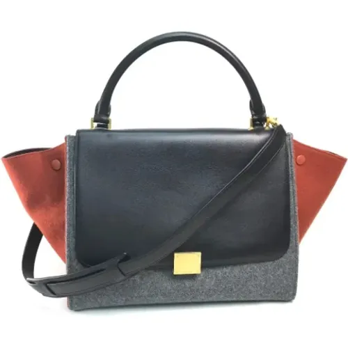 Pre-owned Handbags, female, , Size: ONE SIZE Pre-owned Leather celine-bags - Celine Vintage - Modalova