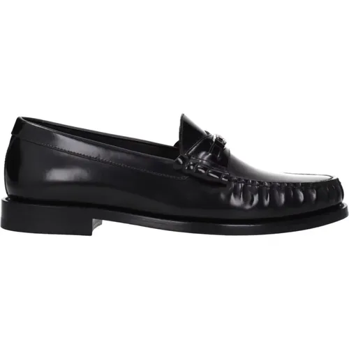 Loafers, male, , Size: 11 US Leather Loafer Shoes Ss22 - Celine - Modalova