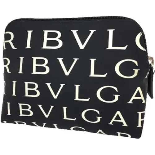 Pre-owned Clutches, unisex, , Size: ONE SIZE Pre-owned Fabric handbags - Bvlgari Vintage - Modalova