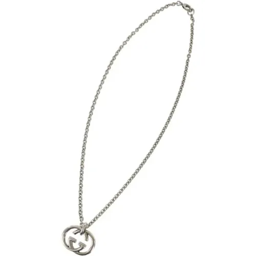 Pre-owned Jewellery, female, , Size: ONE SIZE Pre-owned Metal necklaces - Gucci Vintage - Modalova