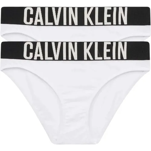 Er-Pack Weiße Boxershorts mit Logo - Calvin Klein - Modalova