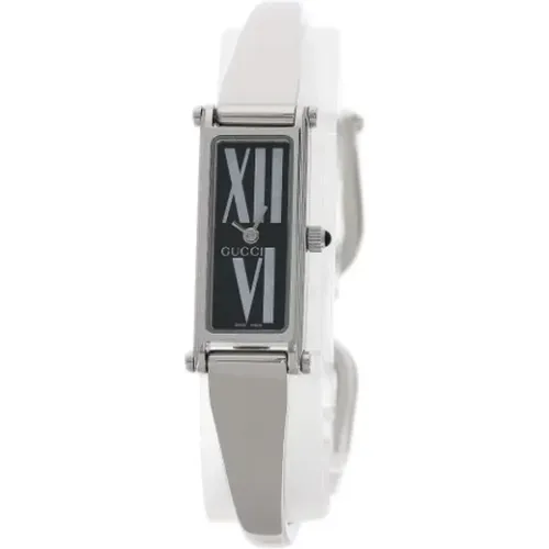 Pre-owned Watches, female, , Size: ONE SIZE Pre-owned Stainless Steel watches - Gucci Vintage - Modalova