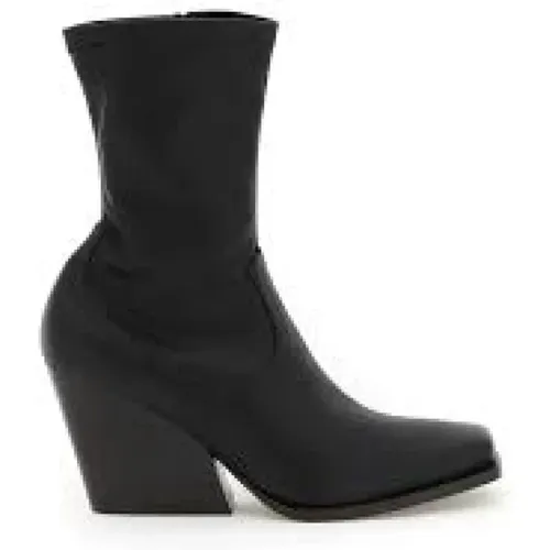 Stretch Cowboy Stiefel , Damen, Größe: 39 1/2 EU - Stella Mccartney - Modalova