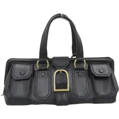 Pre-owned Handbags, female, , Size: ONE SIZE Pre-owned Leather celine-bags - Celine Vintage - Modalova