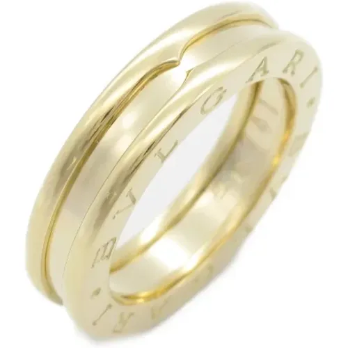 Pre-owned Metal rings , female, Sizes: ONE SIZE - Bvlgari Vintage - Modalova