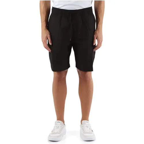 Cargo stretch cotton shorts , male, Sizes: M, XL, S - Calvin Klein Jeans - Modalova