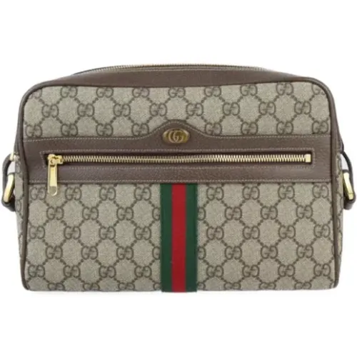 Pre-owned Leder schultertasche - Gucci Vintage - Modalova