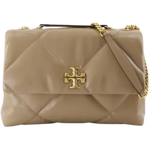 Convertible Shoulder Bag - Leather - Neutral , female, Sizes: ONE SIZE - TORY BURCH - Modalova