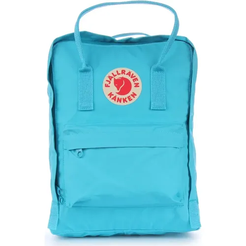 Turquoise Classic Backpack with Zip Closure , unisex, Sizes: ONE SIZE - Fjällräven - Modalova