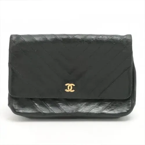 Pre-owned Shoulder Bags, female, , Size: ONE SIZE Pre-owned Leather chanel-bags - Chanel Vintage - Modalova