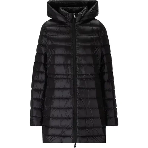 Lange Militärjacke mit abnehmbarer gesteppter Innenjacke , Damen, Größe: L - Woolrich - Modalova