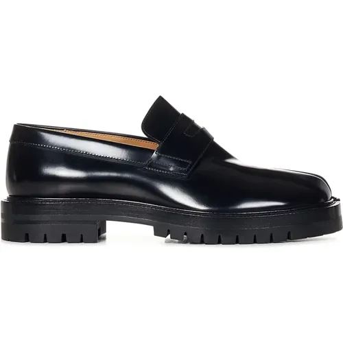 Slip-On Tabi Flat Shoes , male, Sizes: 7 UK, 5 UK, 6 UK - Maison Margiela - Modalova