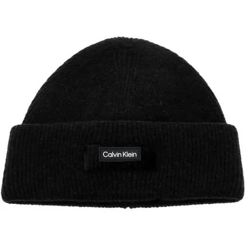 Logo Patched Docker Beanie - Calvin Klein - Modalova