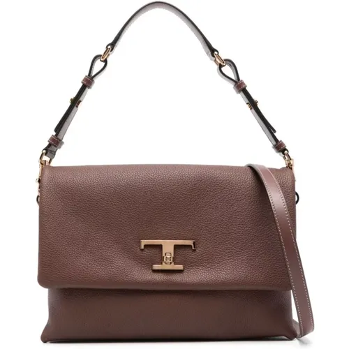 T Timeless Tote Bag , female, Sizes: ONE SIZE - TOD'S - Modalova