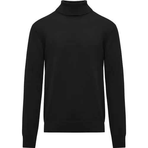 Turtlenecks, male, , Size: 2XL Soft Wool Turtleneck Sweater - BomBoogie - Modalova