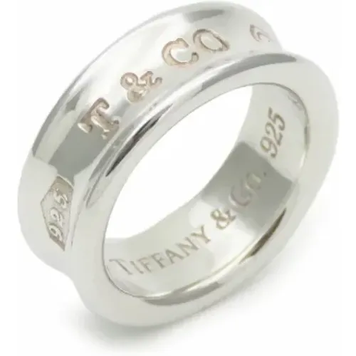 Pre-owned Jewellery, female, , Size: ONE SIZE Pre-owned Silver rings - Tiffany & Co. Pre-owned - Modalova