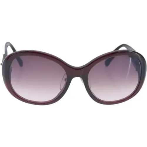 Pre-owned Accessories, female, , Size: ONE SIZE Pre-owned Plastic sunglasses - Chanel Vintage - Modalova