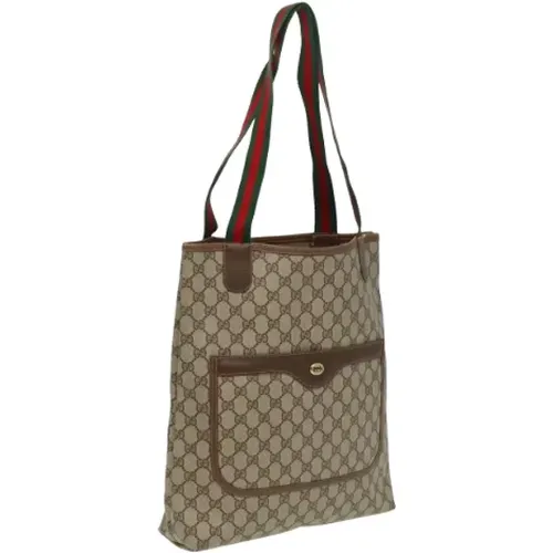 Pre-owned Tote Bags, female, , Size: ONE SIZE Pre-owned Leather gucci-bags - Gucci Vintage - Modalova