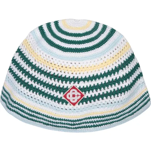 Cotton hat by , female, Sizes: S - Casablanca - Modalova