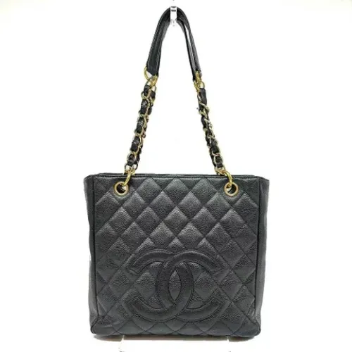 Pre-owned Tote Bags, female, , Size: ONE SIZE Pre-owned Leather totes - Chanel Vintage - Modalova